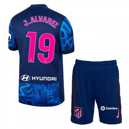 Goedkope Atlético Madrid J. Alvarez 19 Kids Third Tenue 2024-25